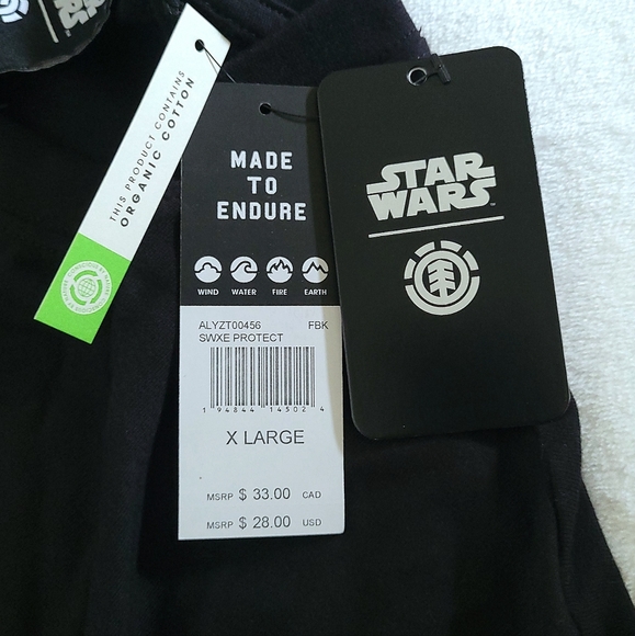 Star Wars🎬 x Element "Protect"⚔️ Graphic Tee👕 - NWT - Picture 14 of 14